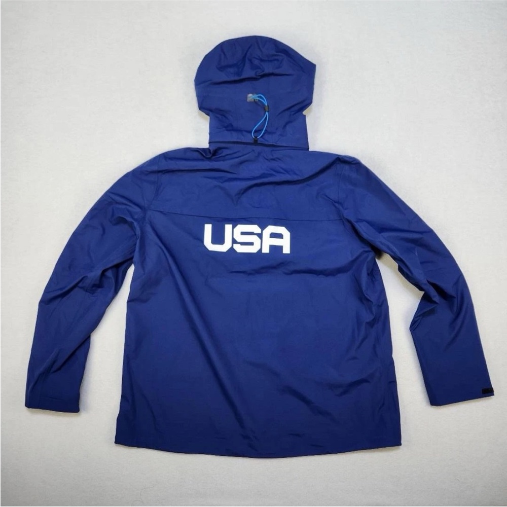 Nike Blue Performance Jacket With Flag Patch - image 4